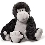 Nici Gorilla H&auml;ngender Teddy 25 Cm Schwarz Schwarz One Size - Schwarz