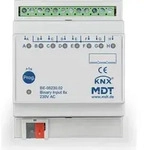 MDT KNX Bin&auml;reingang 8fach 230V AC/DC REG, 1 Stk.