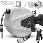 KESSER&reg; Schlauchtrommel Wasser Schlauchaufroller Inkl. 2-Wege-Verteiler +