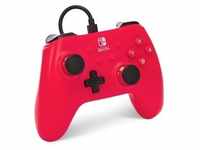 Switch Controller wired raspberry red PowerA