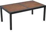 Merxx Gartentisch Paxos ausziehbar 180 (240) x 100 cm- Aluminium/Akazie - Grau