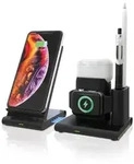 RealPower ChargeAIR Connect, Drinnen, USB, Kabelloses Aufladen, Schwarz - Schwarz