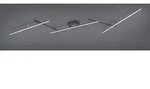 LED Deckenscheine ARVIN mit Farbwechsler und Fernbedienung, Schwarz - Schwarz
