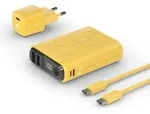 RealPower Powerbank PB-10000 Set gelb 10.000mAh - Gelb