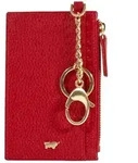 Braun B&uuml;ffel Leder Schl&uuml;sselm&auml;ppchen Asti Wallet 4CS Rot - Rot