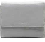 Esquire Leder Geldb&ouml;rse Viktoria Flap Wallet Grey grau - Grau