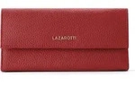 Lazarotti Bologna Leather Geldb&ouml;rse Leder 19 cm - Rot
