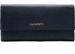Lazarotti Leder Geldb&ouml;rse Bologna Leather Wallet With 12 Card Slots Navy...