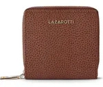 Lazarotti Bologna Leather Medium Zip-Around Geldb&ouml;rse Leder 10 cm - Braun