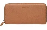 Marc O'Polo Leder Geldb&ouml;rse Emilie Zip Around Wallet Classic Cognac braun -...
