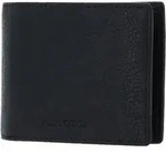 Marc O'Polo Leder Geldb&ouml;rse Pete Wallet With Flap Black schwarz - Schwarz