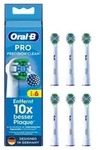 Oral-B Pro Precision Clean 6er Aufsteckb&uuml;rsten - Wei&szlig;