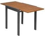 Merxx Balkontisch ausziehbar 65/130 x 65 cm - Aluminiumgestell Graphit mit