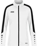 JAKO Damen Polyesterjacke Power, Farbe:wei&szlig;, Gr&ouml;&szlig;e:34 - Wei&szlig; - 34