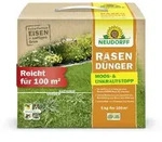 Neudorff RasenD&uuml;nger Moos- & UnkrautStopp 5 kg f&uuml;r 100 m2 &ndash; Extra Eisen f&uuml;r