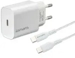 4smarts VoltPlug Dual, Drinnen, AC, 5 V, Schwarz - Schwarz