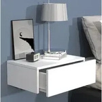 VCM Nachtschrank | Wandschublade | Wandboard | Nachttisch | Ma&szlig;e ca. H. 15 x...
