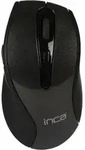 INCA Maus IWM-505 Ergonomic, Wireless, 1600 DPI, Laser,SW retail - Schwarz