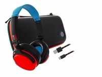 Stealth Switch Premium Travel Kit (Tasche/Headset/Kabel), Schwarz/Rot/Blau