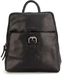 SPIKES & SPARROW Leder Freizeitrucksack Rucksack Bronco Backpack Black schwarz -