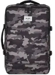 BestWay Reiserucksack #Cabin Pro Print *schwarz/mittelgrau - Hellgrau