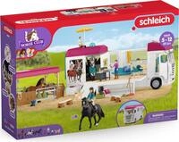 schleich HORSE CLUB 42619, Buildings, Camping, Horse Stable, Horses, Riding