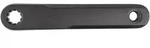 Samox Bosch Gen 1/2/4 Brose System Isis 0 Mm E-bike Linke Kurbel Schwarz 170 mm