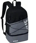 ERIMA Six Wings Rucksack mit Bodenfach, Schwarz, Einfarbig, Polyester,...