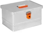 ALUBOX Alukiste Easy 29 Liter, kompakt und leicht, ohne Schloss - Silber
