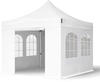 Faltzelt Faltpavillon PROFESSIONAL 3x3 m mit 4 Seitenteilen - ALU Pavillon...