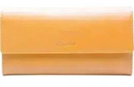 Esquire Leder Geldb&ouml;rse Peru Ladies Purse Curry dunkelgelb - Gelb