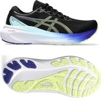 Asics Gel-Kayano 30 Sportschuhe Damen Laufschuhe Schwarz Freizeit,...