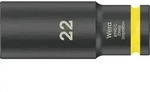 Wera 8790 C Impaktor Deep Steckschl&uuml;sseleinsatz mit 1/2"-Antrieb Leuchtgelb