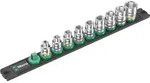 Wera Nuss-Magnetleiste B Imperial 1 Zyklop Steckschl&uuml;sseleinsatz-Satz, 3/8"-Antrieb,