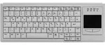 Contour Design Active Key AK-4400, Volle Gr&ouml;&szlig;e (100%), Kabelgebunden, USB, Membran