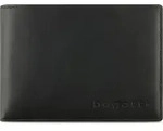 bugatti Super Slim' Scheintasche Querformat mit Klappe schwarz - Schwarz