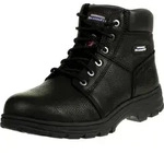 Skechers WORK MENS WORKSHIRE Stiefel Herren Schwarz, Schuhgr&ouml;&szlig;e:41.5 EU - Schwarz -