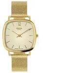 Boccia 3334-07 Damenuhr mit Mesh-Armband goldfarben - Gold