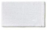 Badteppich 60x100cm 100% Baumwolle wei&szlig; - Wei&szlig;