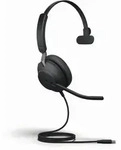 JABRA Evolve2 40 SE USB-C monaural MS black. - Schwarz