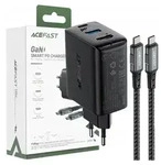 ACEFAST A17, Drinnen, AC, 1,8 m, Schwarz - Schwarz