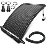 MONZANA Solar Poolheizung 112x55x14cm 10000 L/h - Schwarz