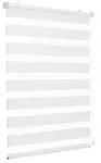 Sekey Doppelrollo Klemmfix ohne Bohren f&uuml;r Fenster, Doppelrollo 45 cm breit, Duo