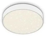 LED Aufbauleuchte IP20 Sternenhimmel 16 W wei&szlig; Metall-Kunststoff Briloner -...