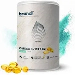 brandl&reg; Omega 3 D3 K2 Kapseln mit Premium Fisch&ouml;l Omega 3 | EPA DHA hochdosiert mit