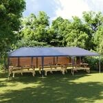 vidaXL Partyzelt 4x9 m Blau
