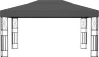 vidaXL Pavillon 3&times;4 m Anthrazit Stoff