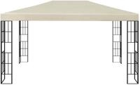 vidaXL Pavillon 3&times;4 m Creme