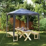 vidaXL Profi-Partyzelt 2x2 m Anthrazit - Grau