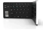 Inca IBK-579BT, Kabellos, Bluetooth, Metallisch, Silber - Silber